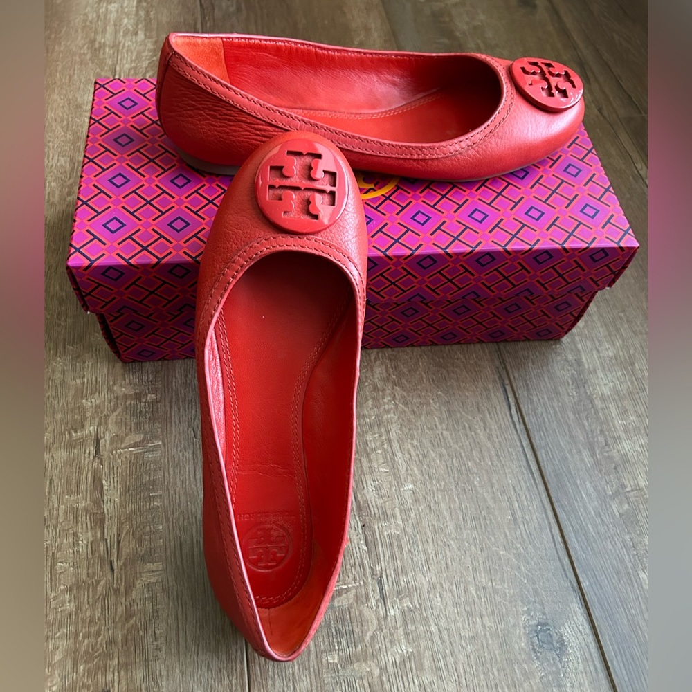 Tory Burch Tory Red 605 Ballet Flat